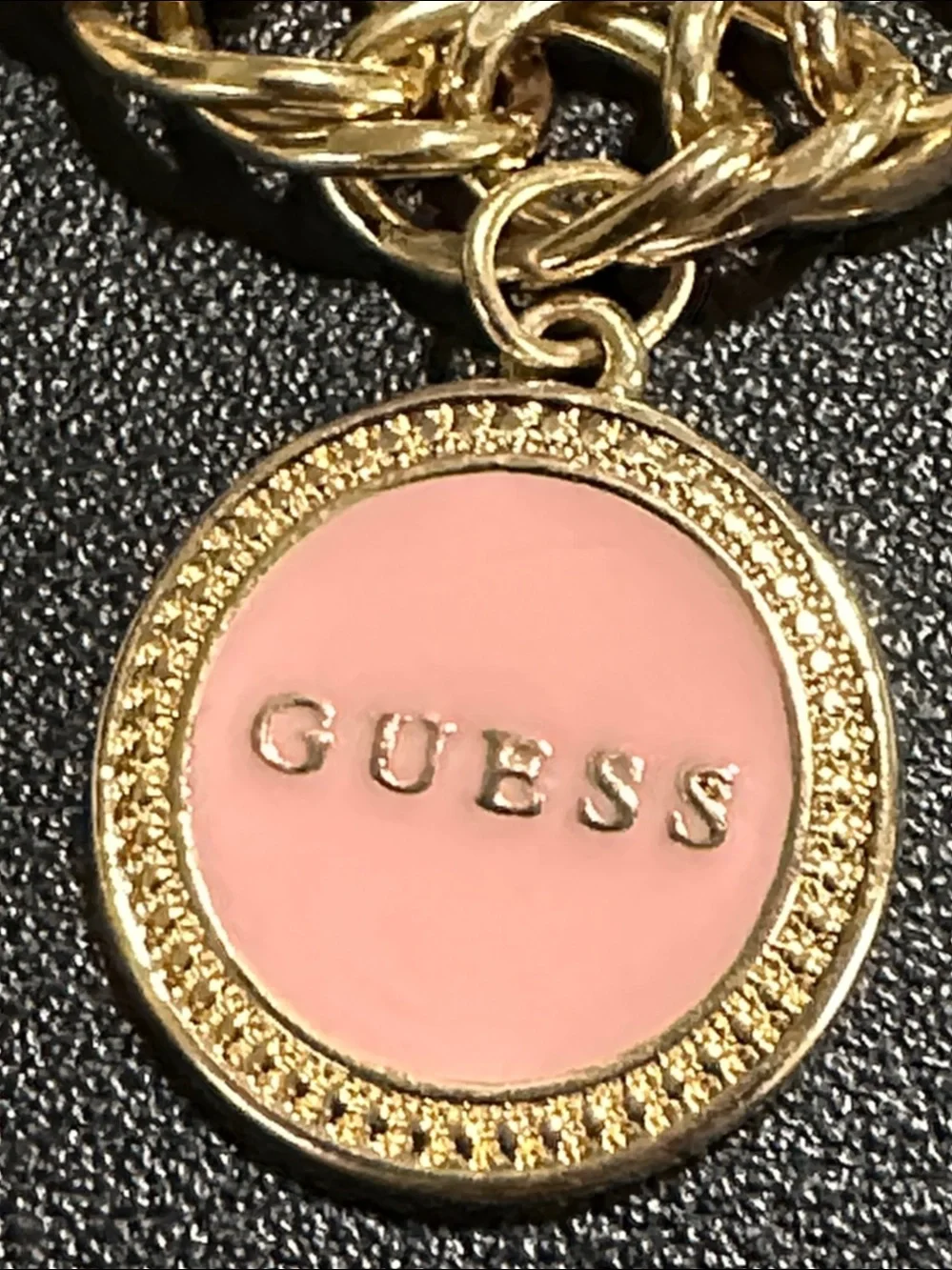 Guess Vintage Enamel & Crystals Celestial & Talisman Charm Bracelet
